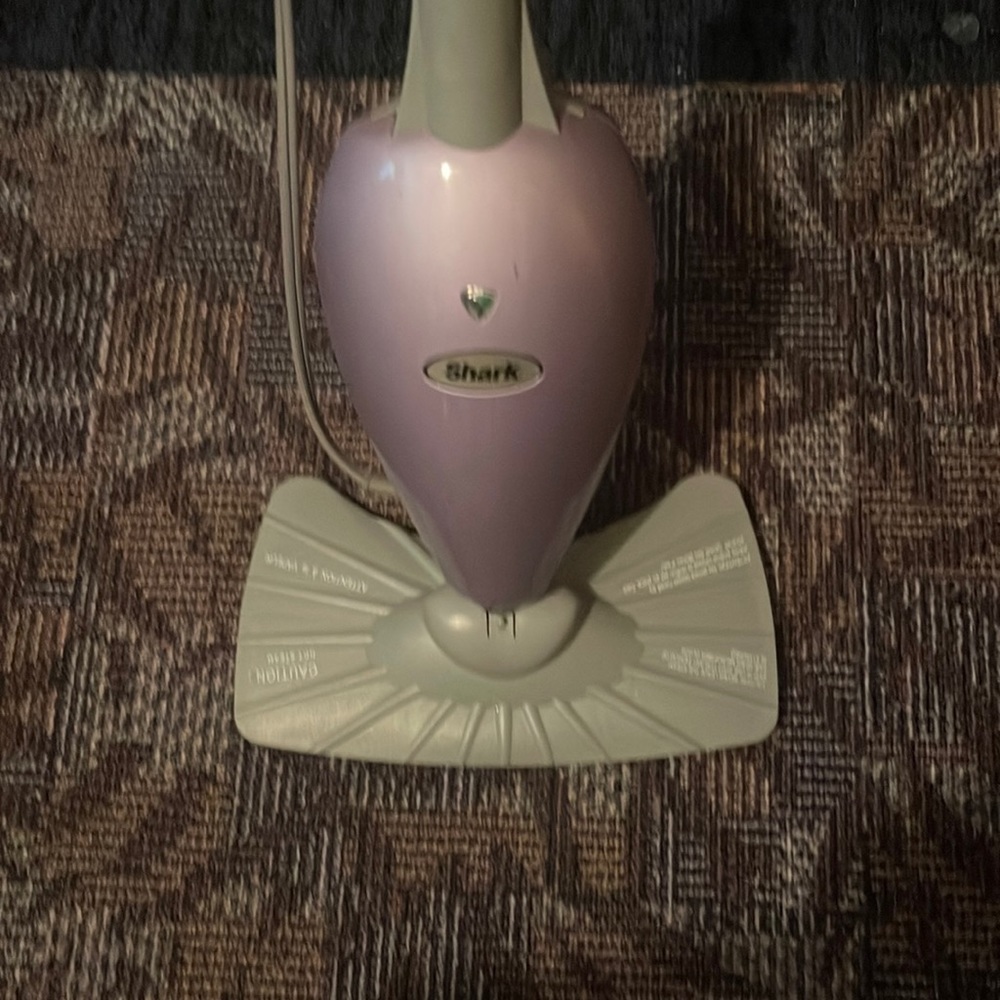 Steam mop with box of 2 pads